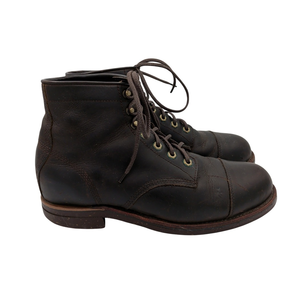 LL Bean Katahdin Chippewa Iron Works Engineer Boots Men 10.5 DLeather Vibram USA